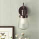 Taylor 1 Light 5.25 inch Satin Bronze Wall Sconce Wall Light